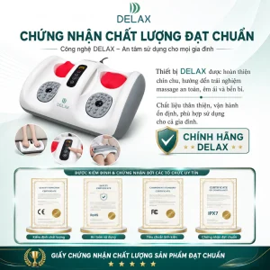 Alternative view of Máy Massage Bàn Chân Delax MSC06 - Massage Rung Bấm Huyệt, Chườm Ấm Hồng Ngoại
